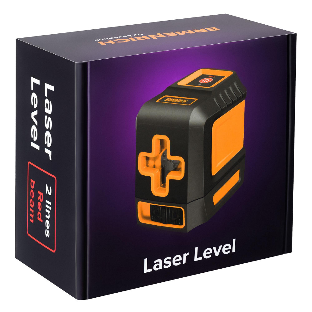Лазерный уровень Ermenrich BASE LT10, черный