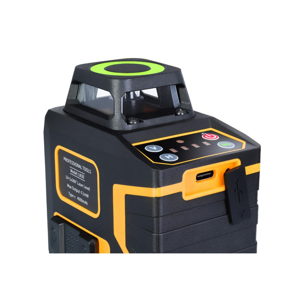 Лазерный уровень Ermenrich PLUS LN30, черный
