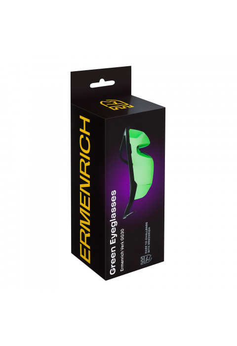 Очки лазерные Ermenrich Verk GG30, зеленые