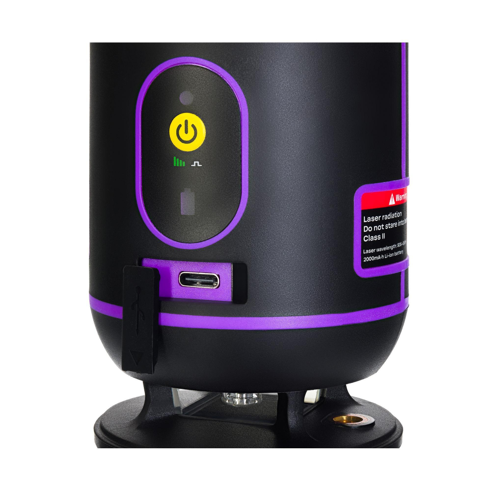 Лазерный уровень Ermenrich PLUS LN20, фиолетовый