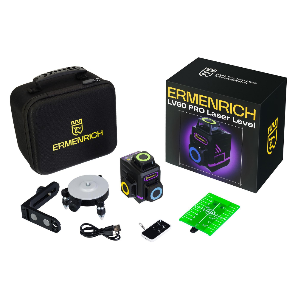 Лазерный уровень Ermenrich PRO LV60