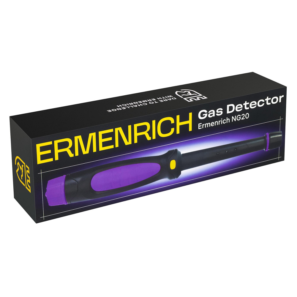 Детектор газа Ermenrich NG20, фиолетовый