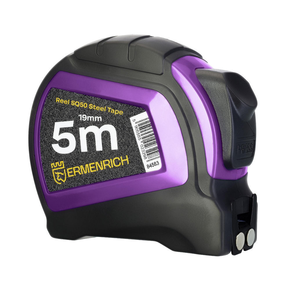 Рулетка Ermenrich Reel SQ50, фиолетовый