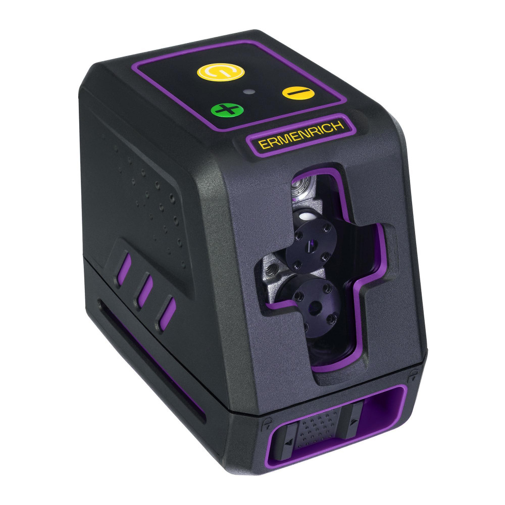 Лазерный уровень Ermenrich BASE LT40, фиолетовый