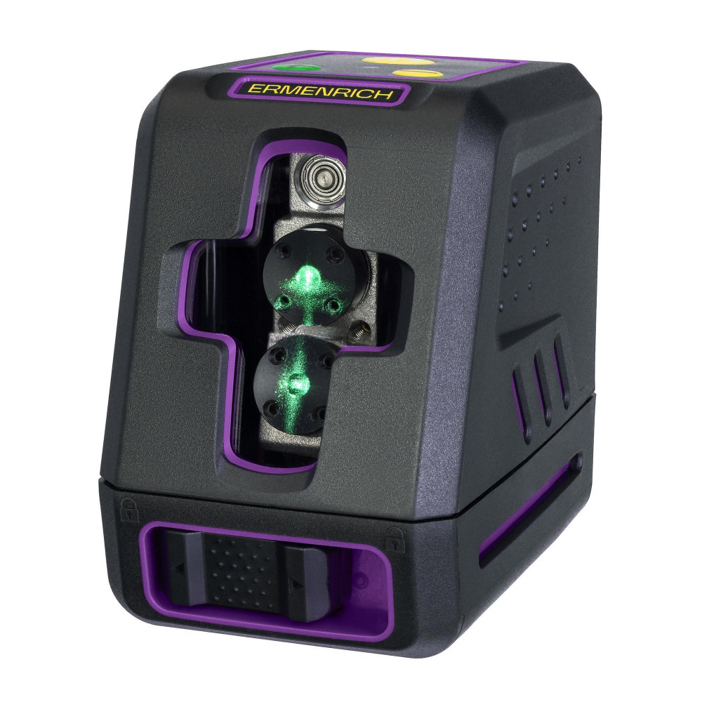 Лазерный уровень Ermenrich BASE LT40, фиолетовый