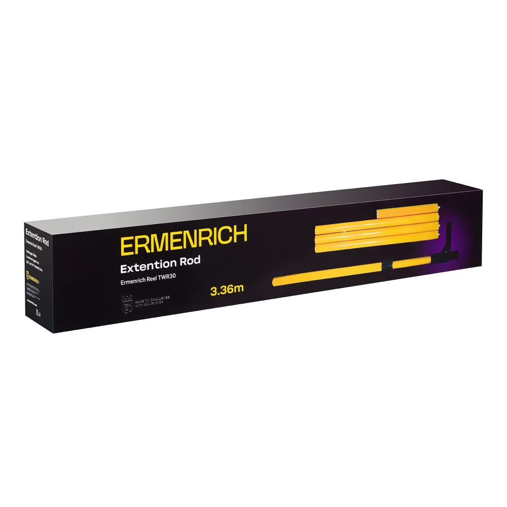 Штанга телескопическая для лазерного уровня Ermenrich Reel TWR30, 3,36 м